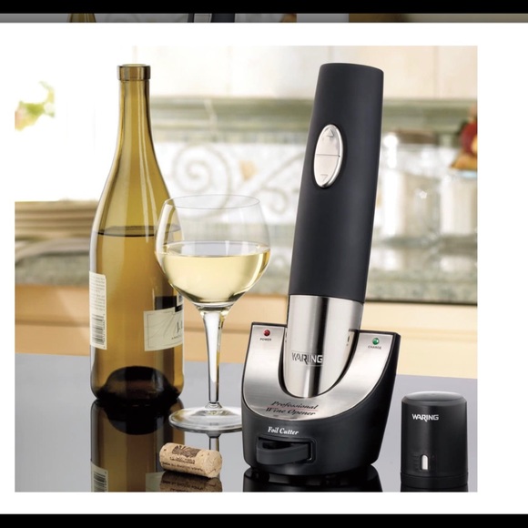 New Waring Wine Opener with Preserver Silver🎁 - Picture 2 of 5
